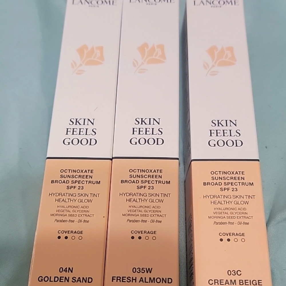 Lancome skin feels good ,tinted moisturizer